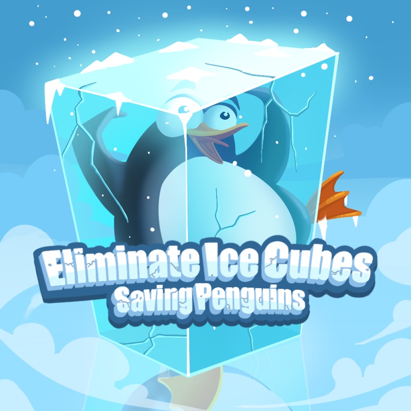 Eliminate Ice Cubes: Saving Penguins