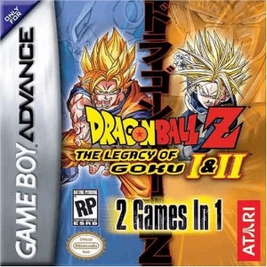 2 Games in 1 Dragon Ball Z The Legacy of Goku I II